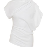 WHITE COTTON DECODE TOP