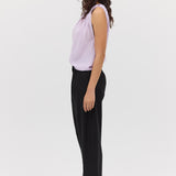 BLACK COTTON DRILL TONDO PANT