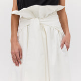 WHITE COTTON NOSTALGIA SKIRT