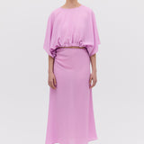 ROSE CRINKLE ENVELOPE TOP