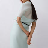 AQUA ORGANZA EVOLUTION DRESS