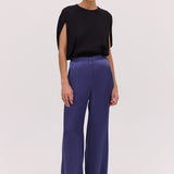 MIDNIGHT SATIN EARTHLY PANT