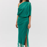 FOREST CHIFFON VALENCIA TOP
