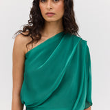 FOREST CHIFFON VALENCIA TOP