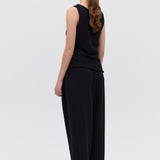 BLACK CASHMERE TENDER KNIT