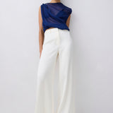 ROYAL SILK GEORGETTE TUMBLE TOP