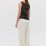 LIQUORICE CASHMERE TENDER KNIT
