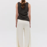 LIQUORICE CASHMERE TENDER KNIT