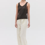 LIQUORICE CASHMERE TENDER KNIT
