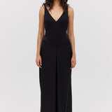 BLACK RIB MAE JUMPSUIT
