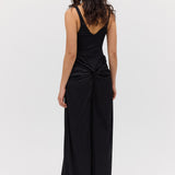 BLACK RIB MAE JUMPSUIT