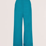 TEAL WOOL STATUS PANT