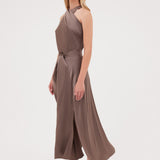 BRONZE SILK MISURA SKIRT