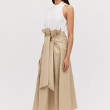 SAND TWILL NOSTALGIA SKIRT
