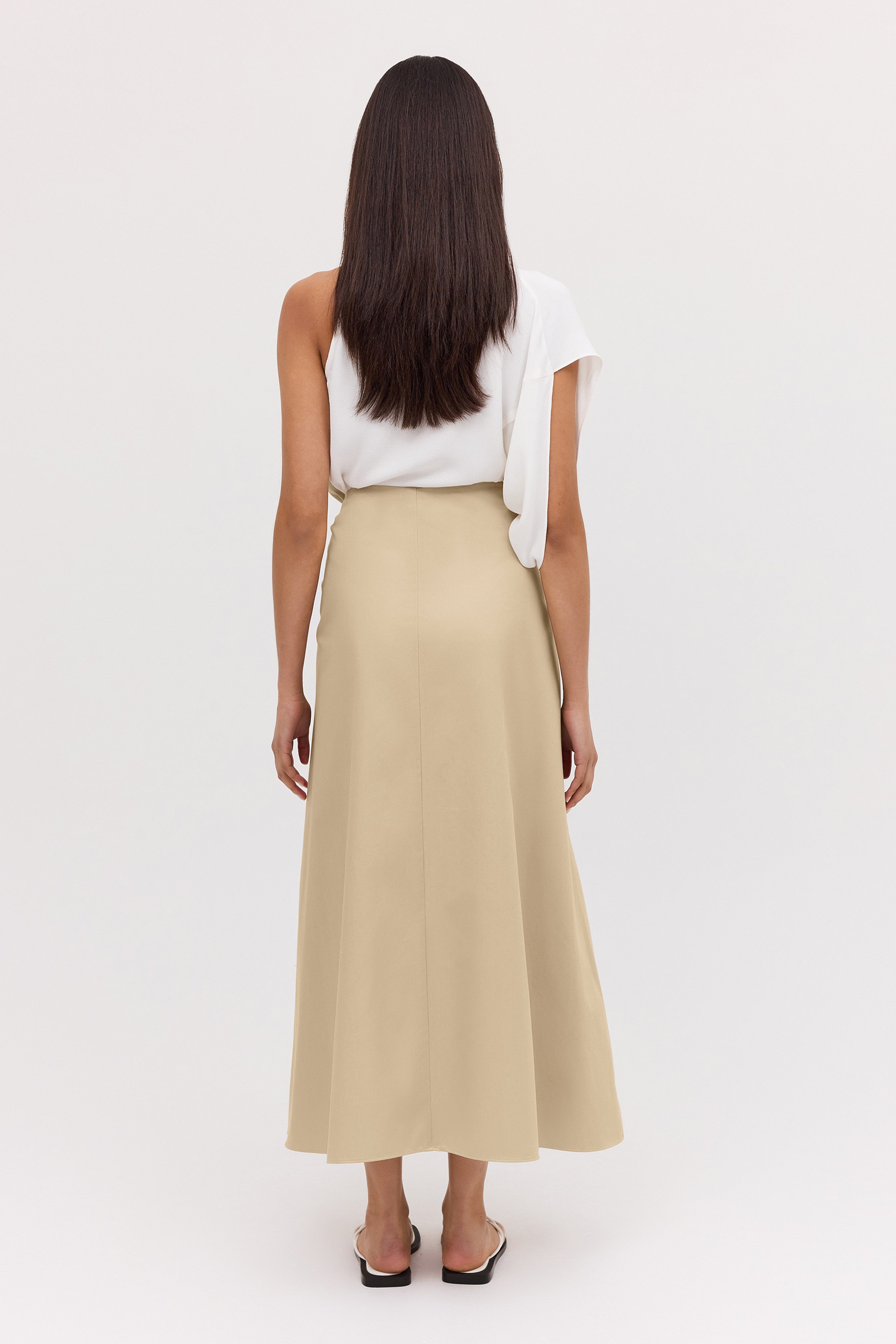 SAND TWILL NOSTALGIA SKIRT