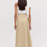 SAND TWILL NOSTALGIA SKIRT