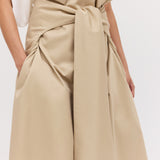 SAND TWILL NOSTALGIA SKIRT