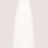 IVORY CREPE RUNWAY DRESS