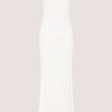 IVORY CREPE VICE GOWN