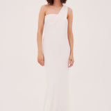 IVORY CREPE VICE GOWN