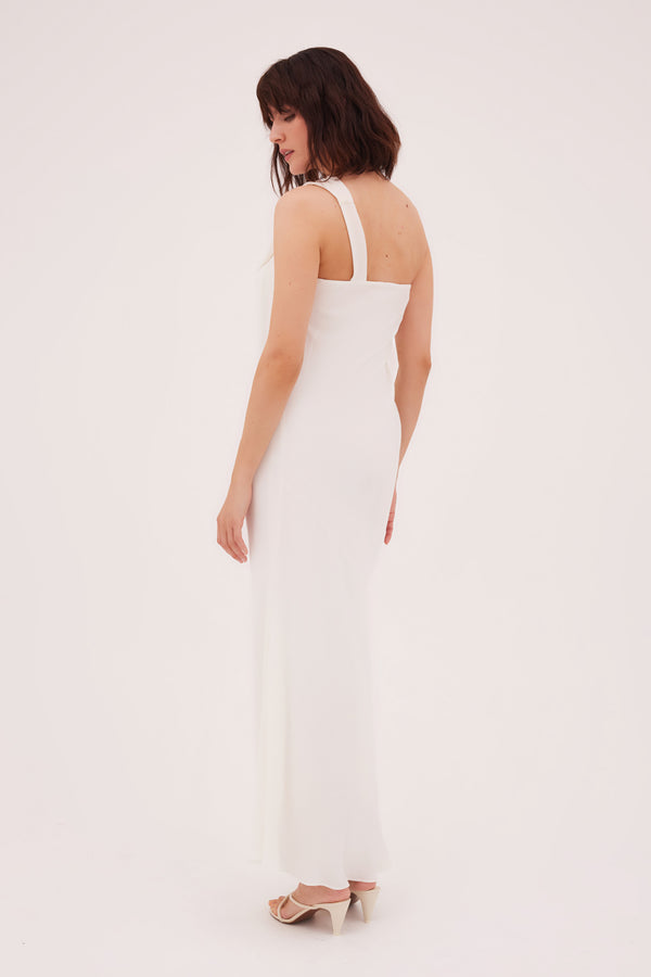 IVORY CREPE VICE GOWN