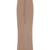 TAUPE SUITING RAFAEL SKIRT