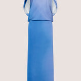 AZURE OMBRE SATIN FREEDOM GOWN