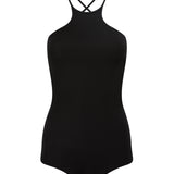 BLACK JERSEY ATKINSON BODYSUIT