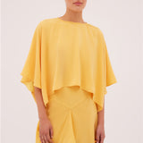 DAFFODIL SILK SPIRITED MINI SKIRT