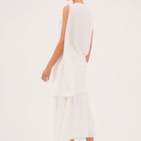 IVORY CREPE LENNON SKIRT