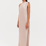 SAND SATIN IBIZA GOWN