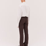 CHOCOLATE SUITING CELINA PANT