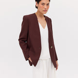 PLUM SUITING MODE JACKET