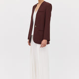 PLUM SUITING MODE JACKET