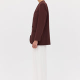 IVORY CREPE KENT PANT