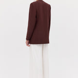 IVORY CREPE KENT PANT