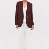 PLUM SUITING MODE JACKET