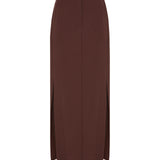 PLUM SUITING BASIS SKIRT