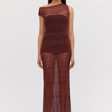 PLUM LACE SERENE DRESS