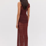 PLUM LACE SERENE DRESS