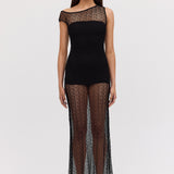 BLACK LACE SERENE DRESS