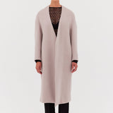 MUSHROOM COATING ENFOLD COAT