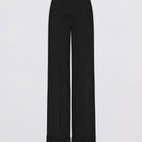 BLACK CREPE CLARION PANT