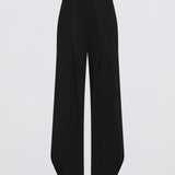 BLACK CREPE SURRENDER PANT