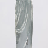 BLUE LIQUID ORGANZA DRIFT SKIRT