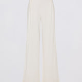 IVORY CRINKLE RAY PANT