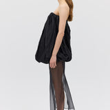 BLACK METAL COTTON HAZEL DRESS