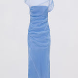 SKY ORGANZA EMULATE DRESS