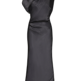 BLACK LIQUID ORGANZA DECODE DRESS