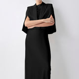 BLACK CREPE JACQUETTE